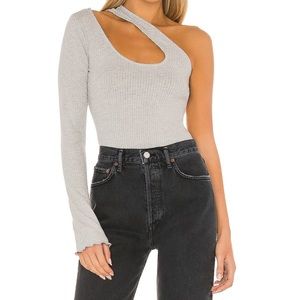 Lovers and Friends One Sleeve Cutout Top